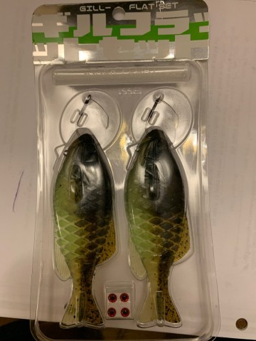 Lure News GILL FLAT アルビノ ギルフラットセット　説明必読 Lure News GILL FLAT アルビノ ギルフラットセット 説明必読