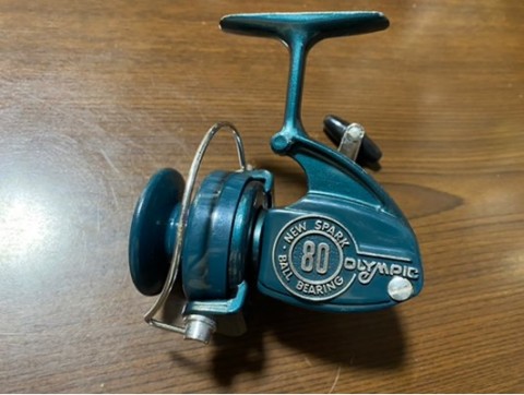 激オールド　スピニングリール　ビンテージ とーさくの釣りあれこれ】 オールドスピニングリールを頂い