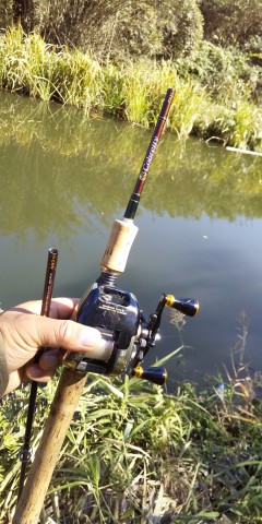 ぽんこつ野郎の生き残り】 折れたロッドをベイトフィネスロッド