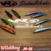 ジグミノー　ワイルドボーイ28g SeikaiWorks 　サクラマス　4個 ブログ】 2022年 サクラマス ワイルドボーイ28g ジグミノー