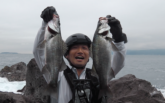 釣りキチ隆bot ヒラスズキと青物を求めて地磯巡り 伊豆から真鶴へ ドラマがあった弾丸釣行２日目最終日後半