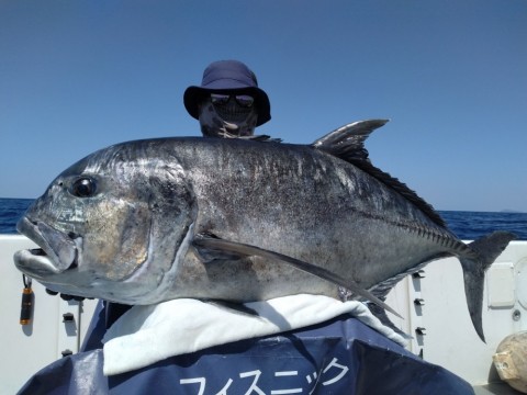 屋久島　GTキャスティング　GTフィッシング　フィスニック　FISNIC　遊漁船　釣り 　釣果　吐噶喇列島　トカラ列島　口之島　口永良部島　中之島　オフショアキャスティング　オフショアフィッシング　トップウォーター　ルアーフィッシング　GT　ジャイアントトレバリー