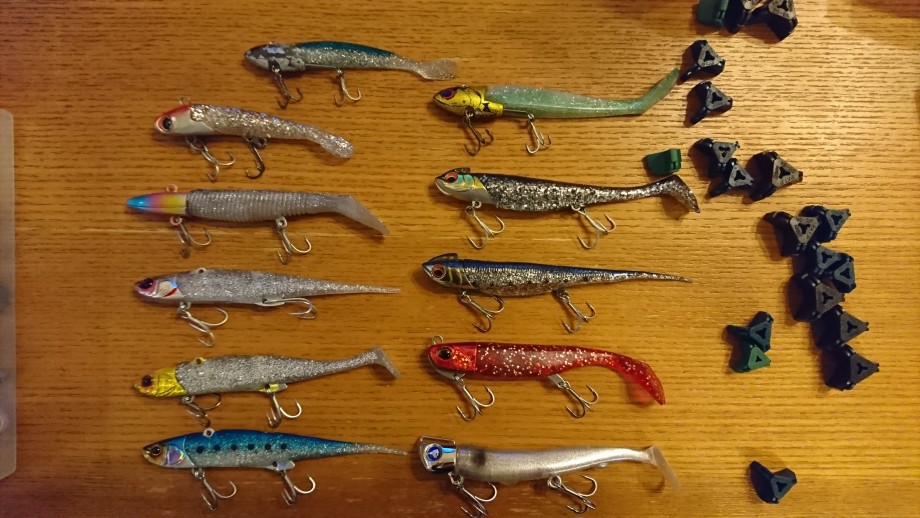 Keep Fishing ツーフックのソフトベイト シーバス用 Keep Fishing ツーフックのソフトベイト シーバス用