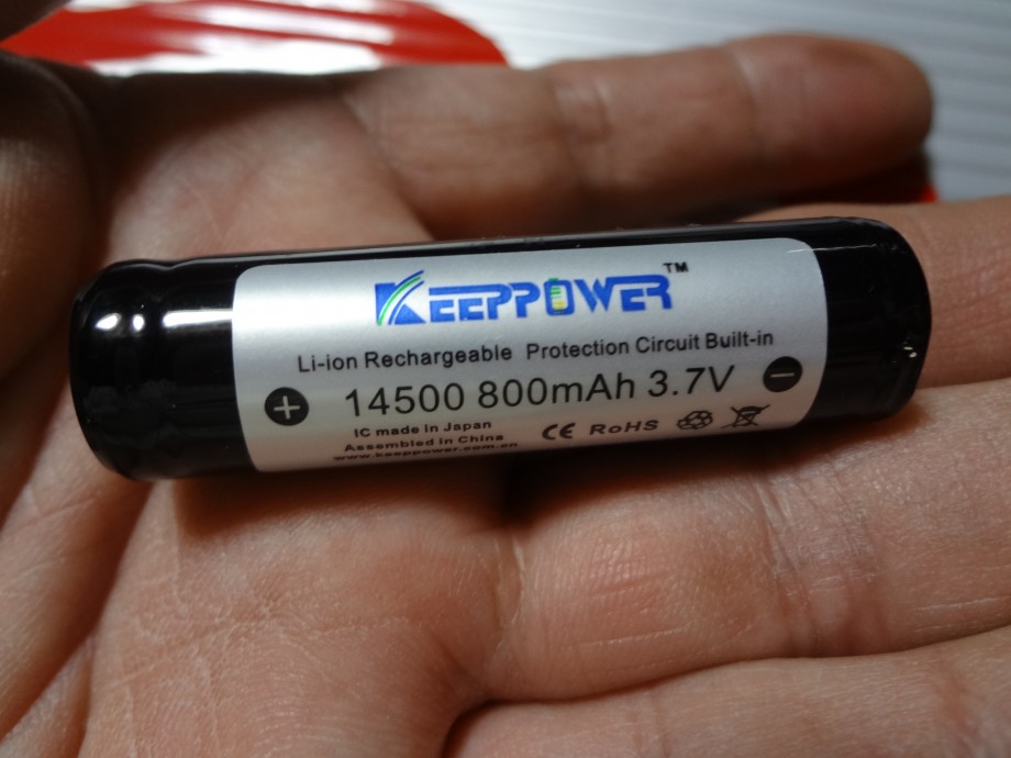 264円 全店販売中 14500 リチウムイオン充電池 14500充電池 バッテリー 800mAh