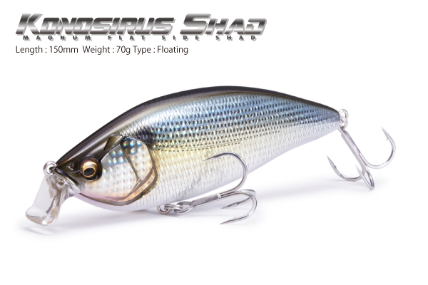 Megabass Official fimo Blog】 コノシラスシャッド＆コノシラス