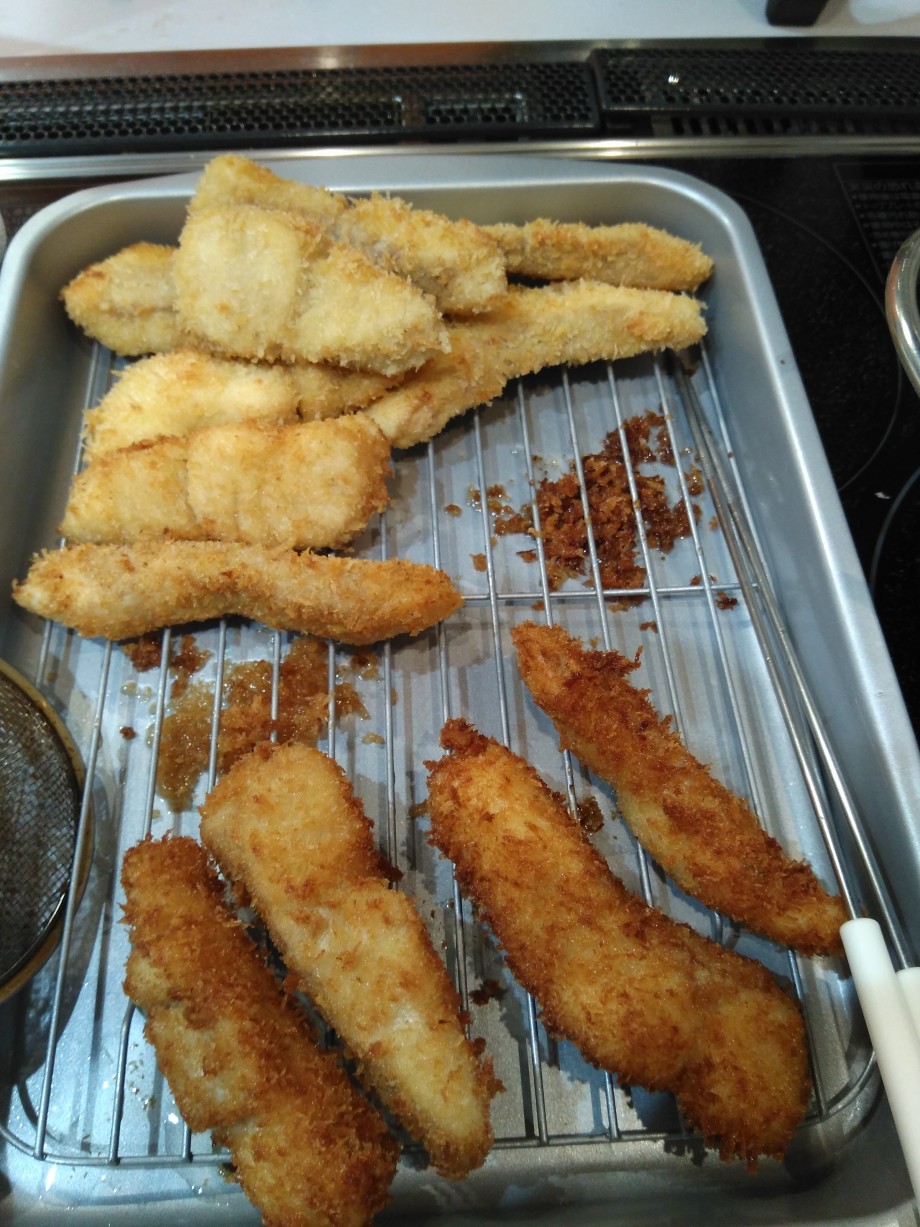 仕事帰りの釣りログ 簡単お魚フライレシピ 仕事帰りの釣りログ 簡単お魚フライレシピ