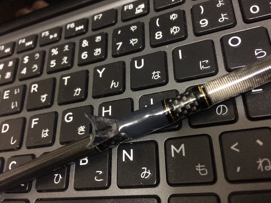 釣りブログ（isa）】 ダイワモアザン AGSガイド 修理交換