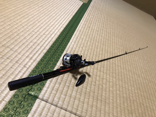 釣りに行けないアングラー代表 世界最小キャスト用ベイトリール
