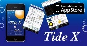 潮汐表アプリ　『TideX2015』 for iPhone
