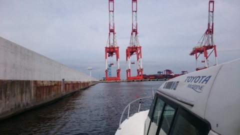 東京湾　アジ釣り