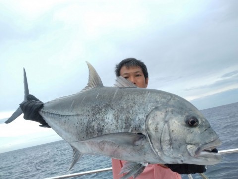 屋久島 GTキャスティング GTフィッシング フィスニック FISNIC 遊漁船 釣り 釣果 吐噶喇列島 トカラ列島 口之島 口永良部島 中之島 オフショアキャスティング オフショアフィッシング トップウォーター ルアーフィッシング GT ジャイアントトレバリー