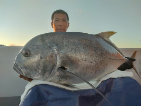 屋久島　GTキャスティング　GTフィッシング　フィスニック　FISNIC　遊漁船　釣り 　釣果　吐噶喇列島　トカラ列島　口之島　口永良部島　中之島　オフショアキャスティング　オフショアフィッシング　トップウォーター　ルアーフィッシング　GT　ジャイアントトレバリー