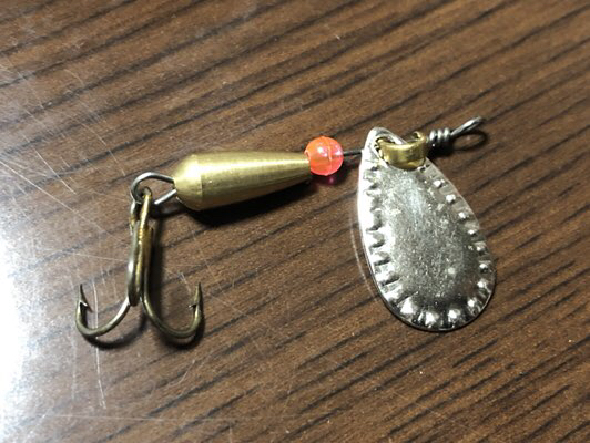 とーさくの釣りあれこれ】 ハンドメイド、スピナ〜(^_^)ﾉ