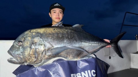 屋久島 GTキャスティング GTフィッシング フィスニック FISNIC 遊漁船 釣り 釣果 吐噶喇列島 トカラ列島 口之島 口永良部島 中之島 オフショアキャスティング オフショアフィッシング トップウォーター ルアーフィッシング GT ジャイアントトレバリー