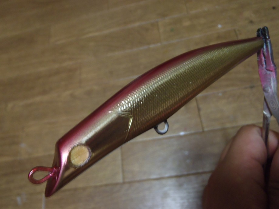 ハンドメイドルアー トップコート
