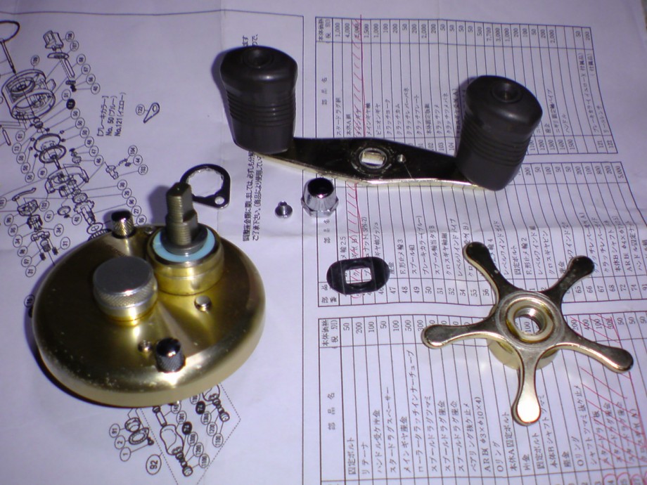 ω=)＜毒男釣り日記 のようです】 ぶっ飛ばせ！カルカッタ101XTXT ？（ぶっ飛びカルカッタ製作日記）