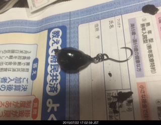 フック装着