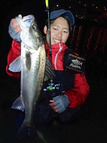 BRIST VENDAVAL8.9Mで釣ったシーバス/アングラー:FishmanAUX 木村匠